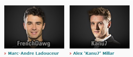 Marc-Andre Ladouceur a Alex Millar