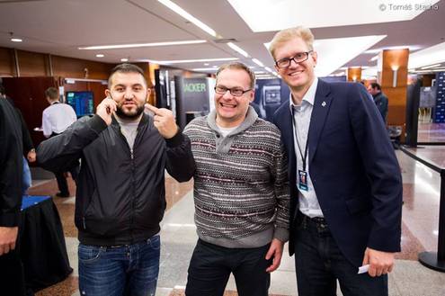 Mario Bureš, Antonín Felfel a Ondřej Drebota Mario Bureš, Antonín Felfel a Ondřej Drebota