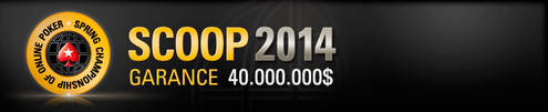 Spring Championship of Online Poker 2014 v herně PokerStars