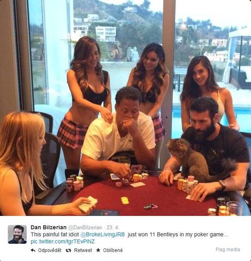 Dan Bilzerian a Jean-Robert Bellande Dan Bilzerian a Jean-Robert Bellande