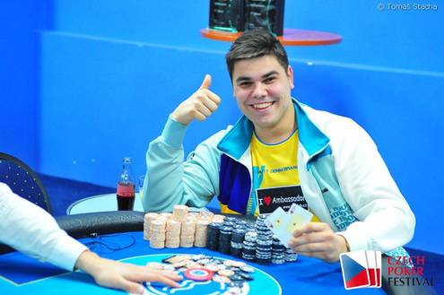 Úřadující šampion Sebastian Rykr Úřadující šampion Sebastian Rykr