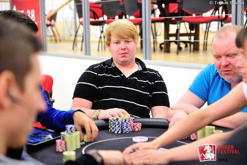 Milan &Scaron;imko na Pardubick&eacute;m pokerov&eacute;m festivalu