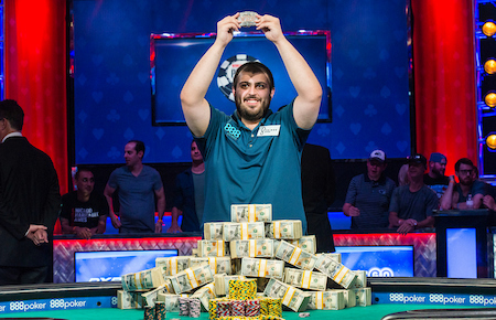 Scott Blumstein, vítěz Main Eventu WSOP 2017