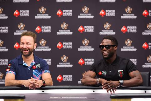Daniel Negreanu a Kevin Hart Daniel Negreanu a Kevin Hart