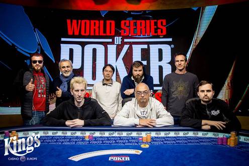 Finalisté €5.300 WSOPC High Rolleru