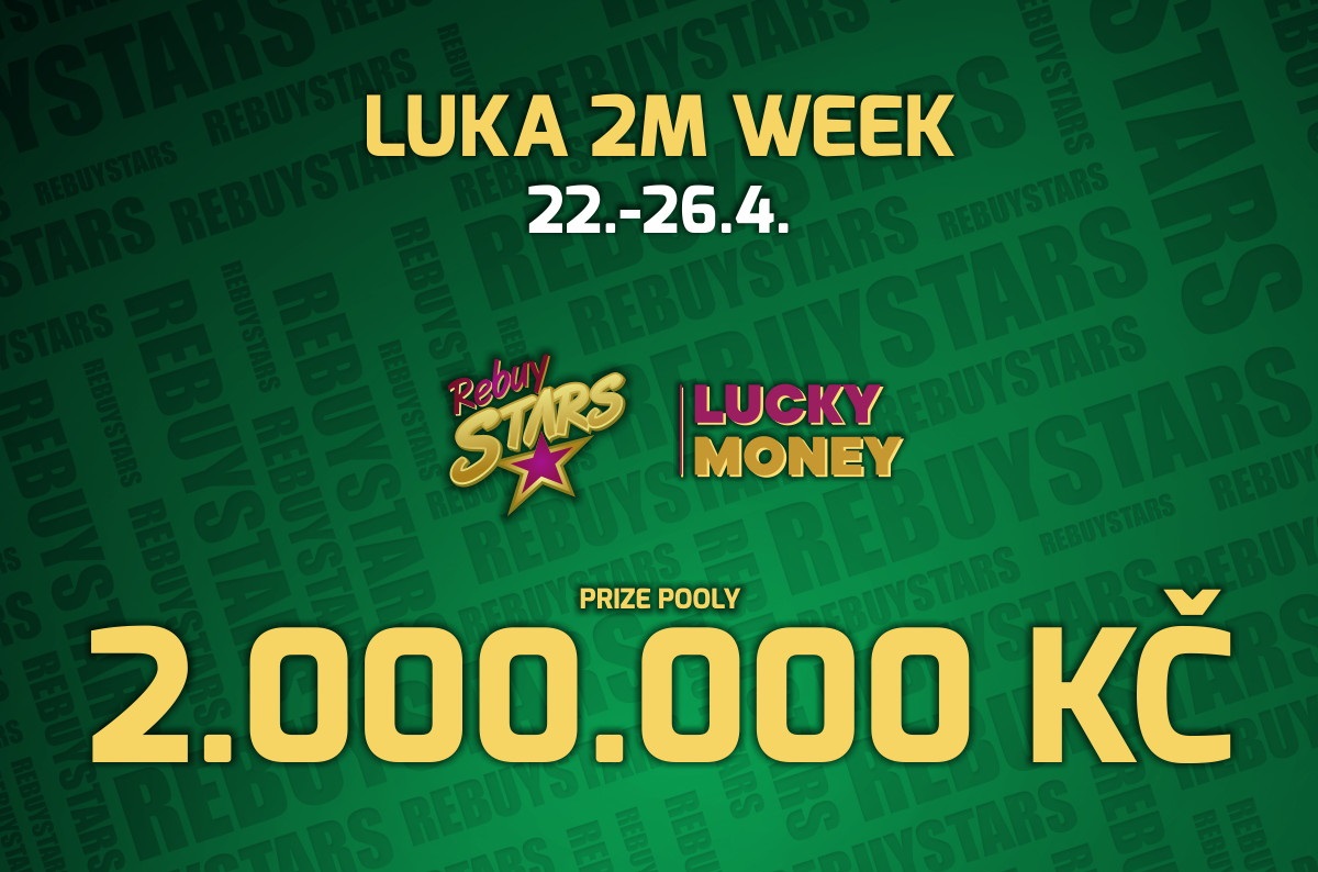 Nabitý týden na Lukách s cenovkou 2.000.000 korun startuje 22. dubna Nabitý týden na Lukách s cenovkou 2.000.000 korun startuje 22. dubna