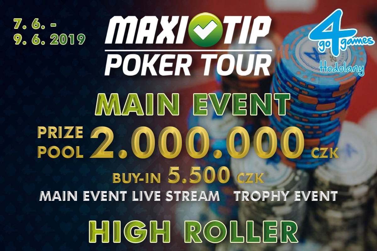 Televizní Maxitip Poker Tour a cash game v Hodolanech startuje již zítra Televizní Maxitip Poker Tour a cash game v Hodolanech startuje již zítra
