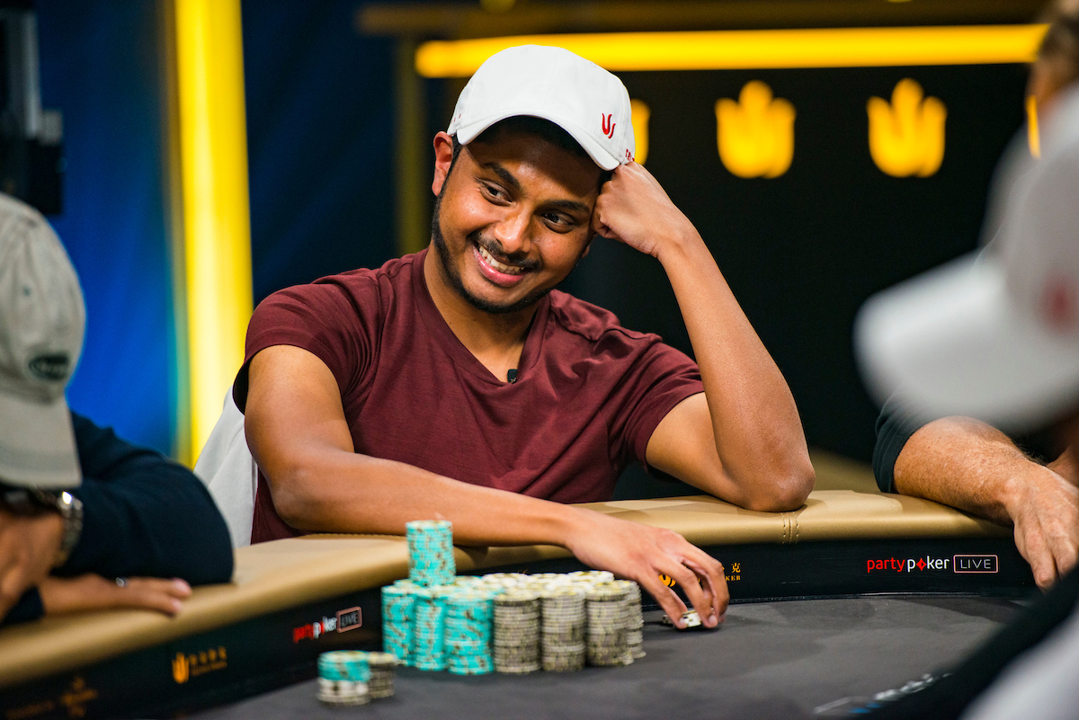 £19.000.000, už dnes. Lídrem finále Triton Millionu Ind Vivek Rajkumar £19.000.000, už dnes. Lídrem finále Triton Millionu Ind Vivek Rajkumar