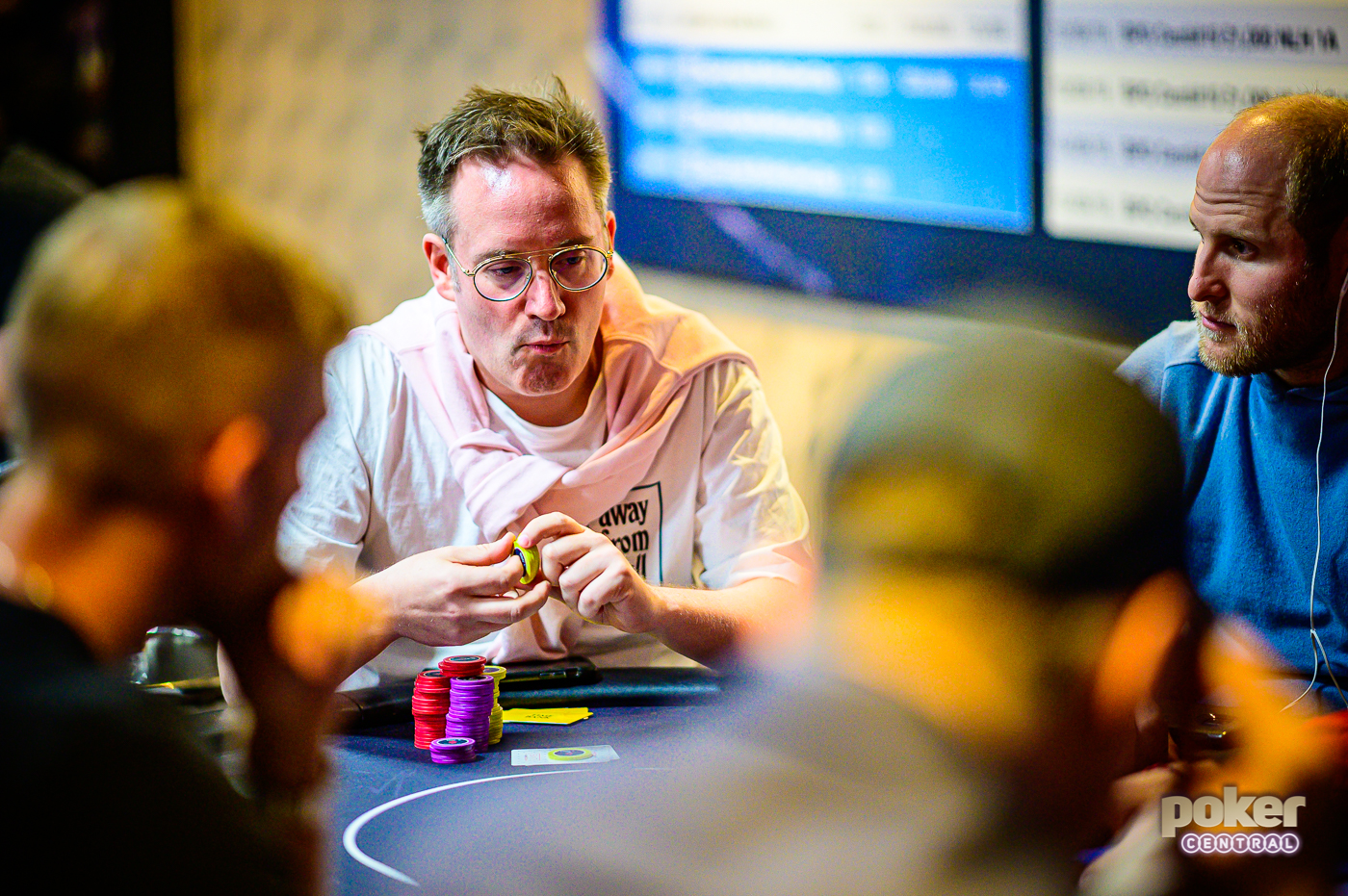 Lídry prvního finále British Poker Open jsou Luc Greenwood a Sam Grafton Lídry prvního finále British Poker Open jsou Luc Greenwood a Sam Grafton