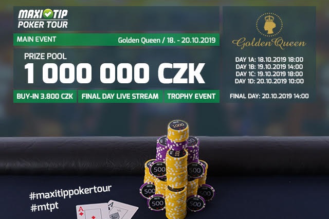 Maxitip Poker Tour o 1.000.000 Kč v Hradci Králové startuje již dnes Maxitip Poker Tour o 1.000.000 Kč v Hradci Králové startuje již dnes