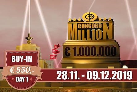 Concord Million se vrací: Bojujte i letos o podíly z minimálně €1.000.000 Concord Million se vrací: Bojujte i letos o podíly z minimálně €1.000.000