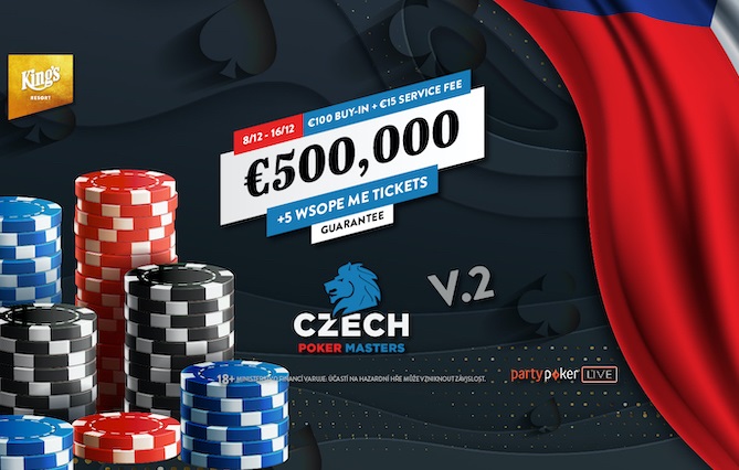 Poslední online flight Czech Poker Masters na partypoker už dnes Poslední online flight Czech Poker Masters na partypoker už dnes