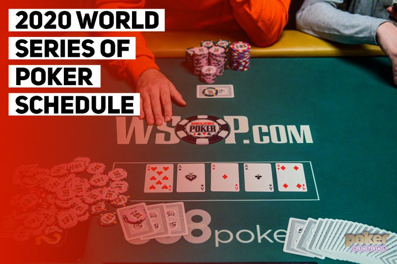 WSOP 2020 zná svůj termín, jméno světového šampiona poznáme 14. července WSOP 2020 zná svůj termín, jméno světového šampiona poznáme 14. července