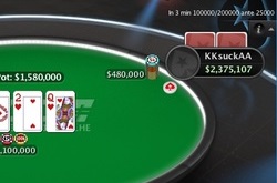 Online neděle: Další pěticifra, KKsuckAA (znovu) u final tablu BB High Rolleru Online neděle: Další pěticifra, KKsuckAA (znovu) u final tablu BB High Rolleru