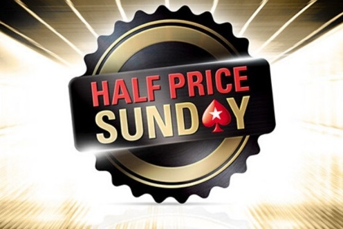 Dnes za polovic. Sunday Million vyjde na $54,50, levnější i další turnaje Dnes za polovic. Sunday Million vyjde na $54,50, levnější i další turnaje