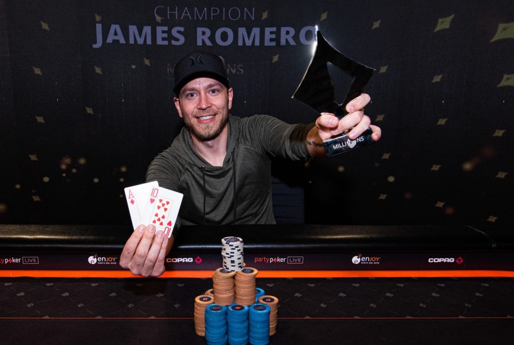Na trůn uruguayského Super High Rolleru usedá James Romero Na trůn uruguayského Super High Rolleru usedá James Romero