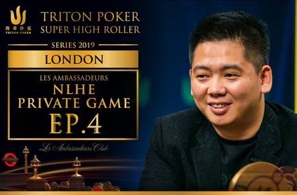Triton Poker Londýn: Les Ambassadeurs £2.000/£4.000 NLHE Private Game (#4) Triton Poker Londýn: Les Ambassadeurs £2.000/£4.000 NLHE Private Game (#4)