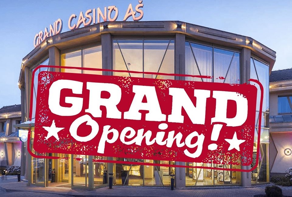 Přijďte pokřtít znovuotevřené Grand Casino Aš, Kickstarter začíná již ve 20:00 Přijďte pokřtít znovuotevřené Grand Casino Aš, Kickstarter začíná již ve 20:00