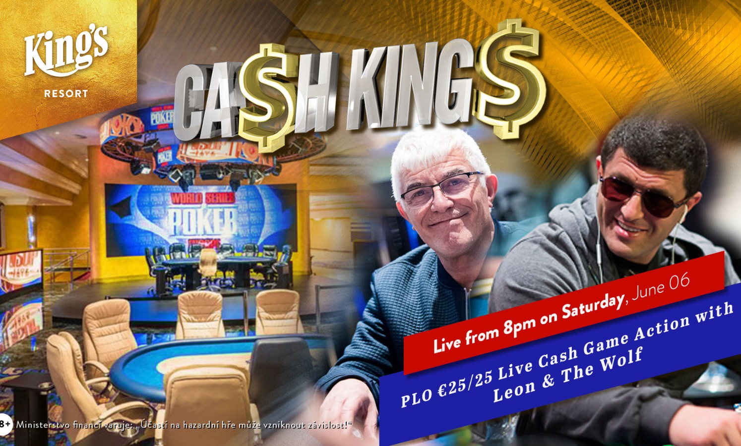 ŽIVĚ: Leon a The Wolf v €25/€25 Pot-Limit Omaha Cash Kings ŽIVĚ: Leon a The Wolf v €25/€25 Pot-Limit Omaha Cash Kings