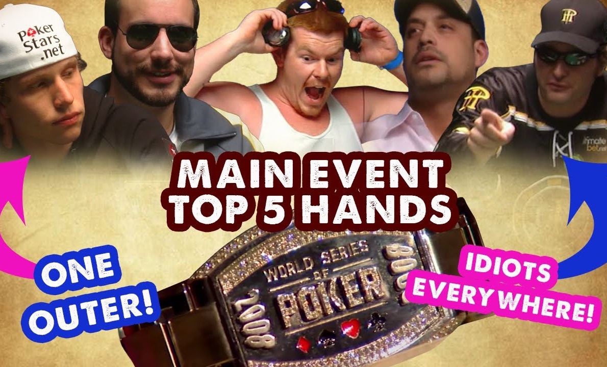 Hellmuth, Bellande, Eastgate. Mrkněte na top 5 hand WSOP Main Eventu 2008 Hellmuth, Bellande, Eastgate. Mrkněte na top 5 hand WSOP Main Eventu 2008