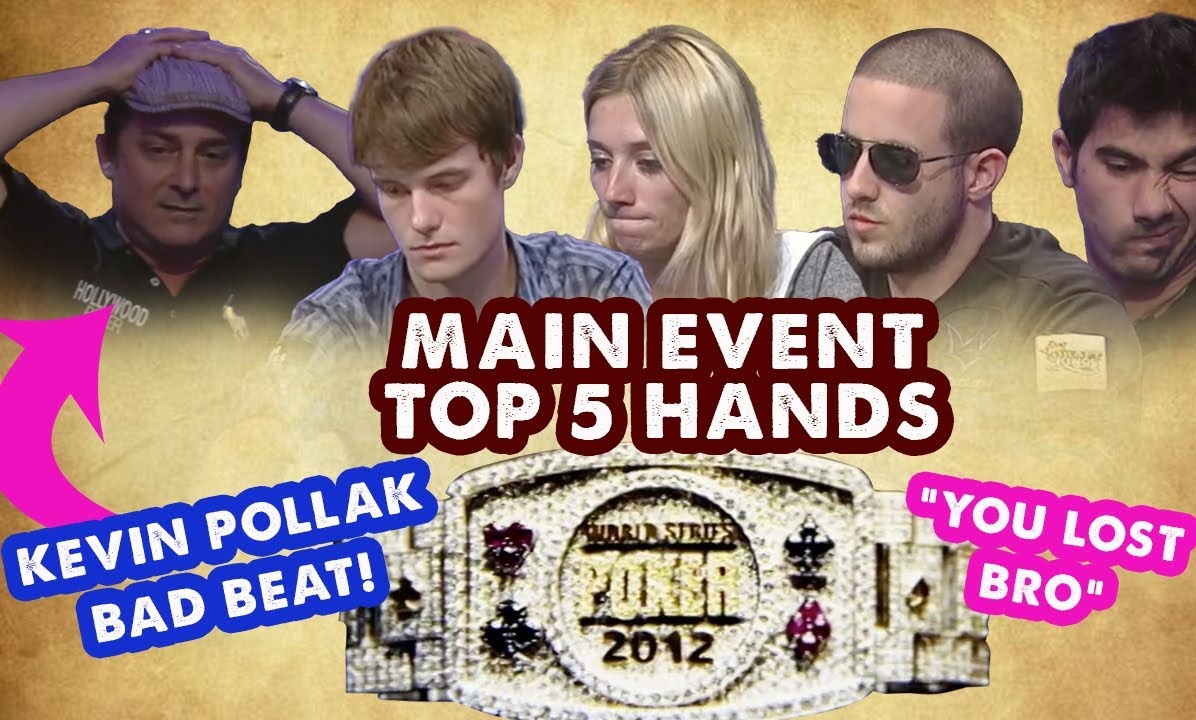 Mrkněte na top 5 hand WSOP Main Eventu 2012 Mrkněte na top 5 hand WSOP Main Eventu 2012