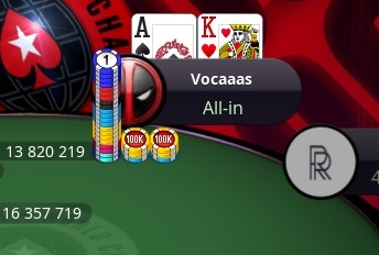 $24.801 pro Vocaaase, v WCOOP Thursday Thrill SE obsadil 7. příčku $24.801 pro Vocaaase, v WCOOP Thursday Thrill SE obsadil 7. příčku