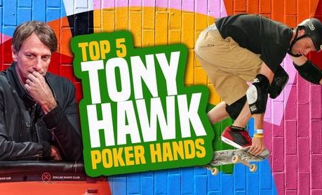 Legendární skateboardista za pokerovým stolem: Top handy Tonyho Hawka