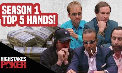 High Stakes Poker: Nejlepší handy z první sezóny populární šou High Stakes Poker: Nejlepší handy z první sezóny populární šou