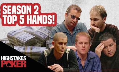High Stakes Poker: Nejlepší handy z druhé sezóny populární šou High Stakes Poker: Nejlepší handy z druhé sezóny populární šou