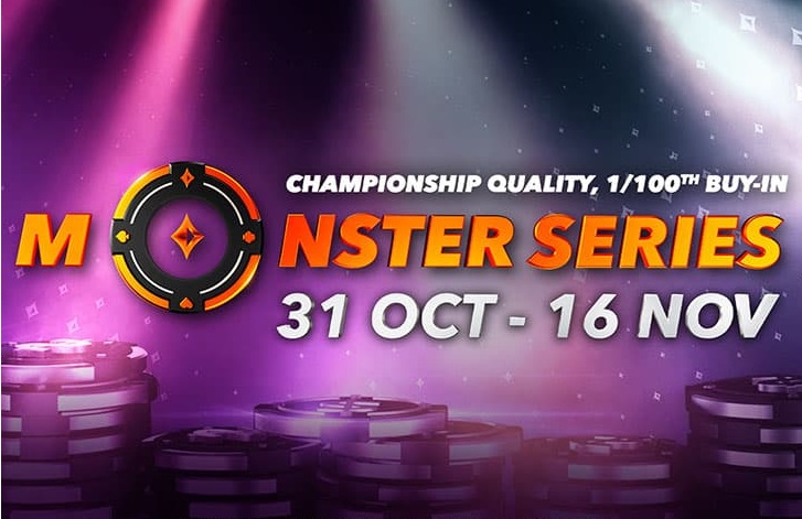 Monster Series: $33 8-Max Knockout o $200.000 největším víkendovým tahákem Monster Series: $33 8-Max Knockout o $200.000 největším víkendovým tahákem