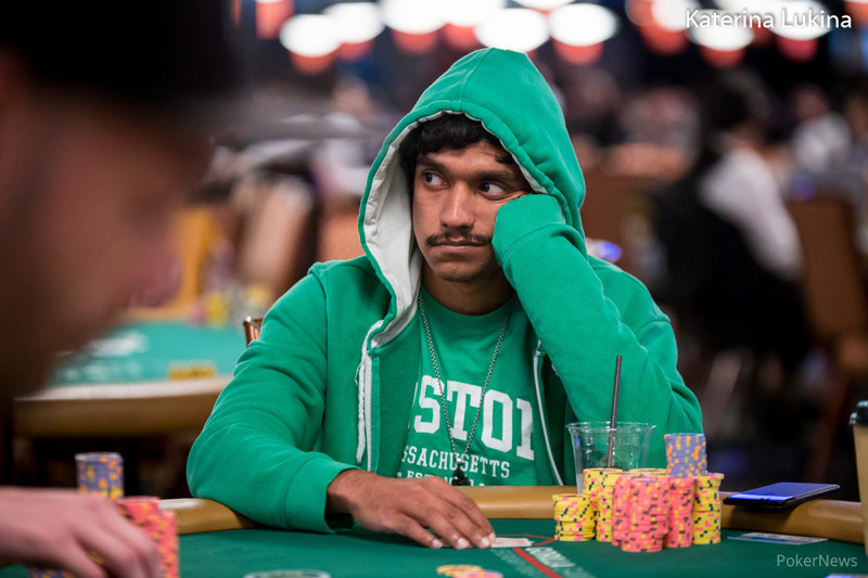 V čele americké části WSOP Main Eventu se po 1. dni usadil Upeshka De Silva V čele americké části WSOP Main Eventu se po 1. dni usadil Upeshka De Silva