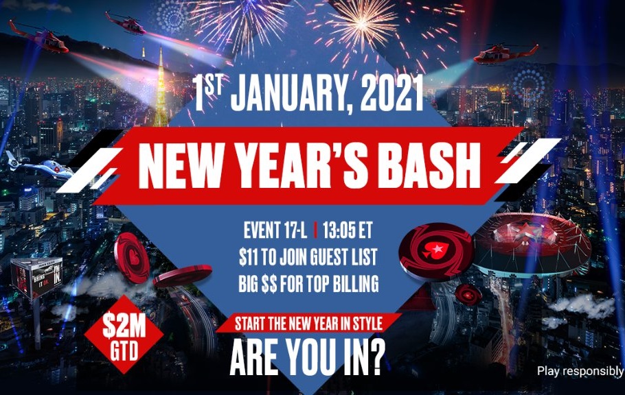 Novoroční oslava pro každého. V $11 New Year's Bash se hraje o $2.000.000 Novoroční oslava pro každého. V $11 New Year's Bash se hraje o $2.000.000