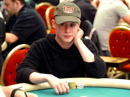 Macaulay Culkin, poker