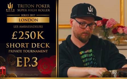 Finálový stůl £250k Short Deck privátního turnaje z Triton Londýn: 3. část Finálový stůl £250k Short Deck privátního turnaje z Triton Londýn: 3. část
